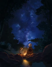 Naruto e Hiruzen comendo juntos.png