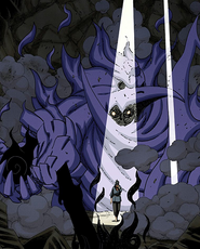 Enton Susanoo Kagutsuchi (Espada de Chamas Negras - Mangá)