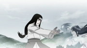 Hinata treina com Neji (Shippuden)