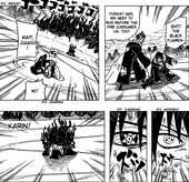 Sasuke saving karin