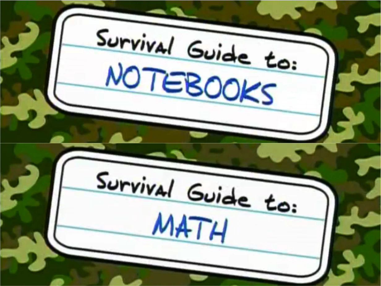Guide to Notebooks and Math Ned's Declassified School Survival Guide