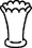 Glass vase