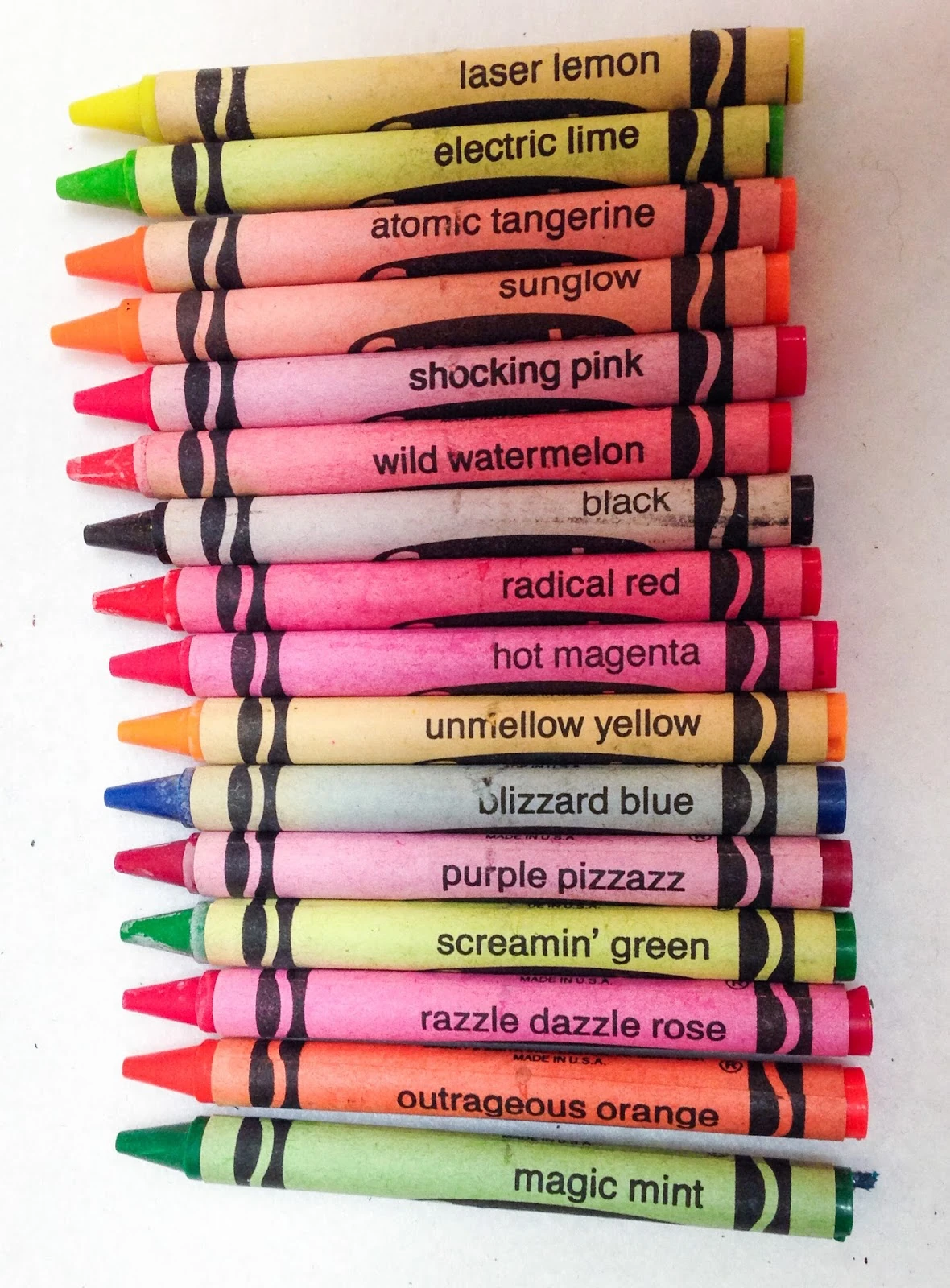 Image 199016 Hot Fluorescent Crayons03cropped.JPG Neon colors! Wiki FANDOM powered by Wikia