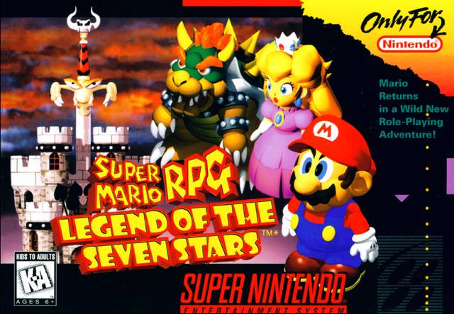 Image result for super mario rpg cover art