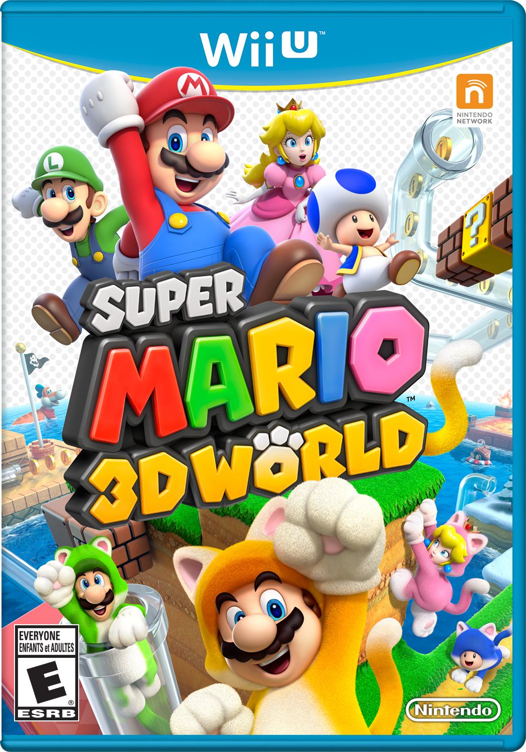 Latino Tech&Games: [WII U] SUPER MARIO 3D WORLD Listo para Loadiine