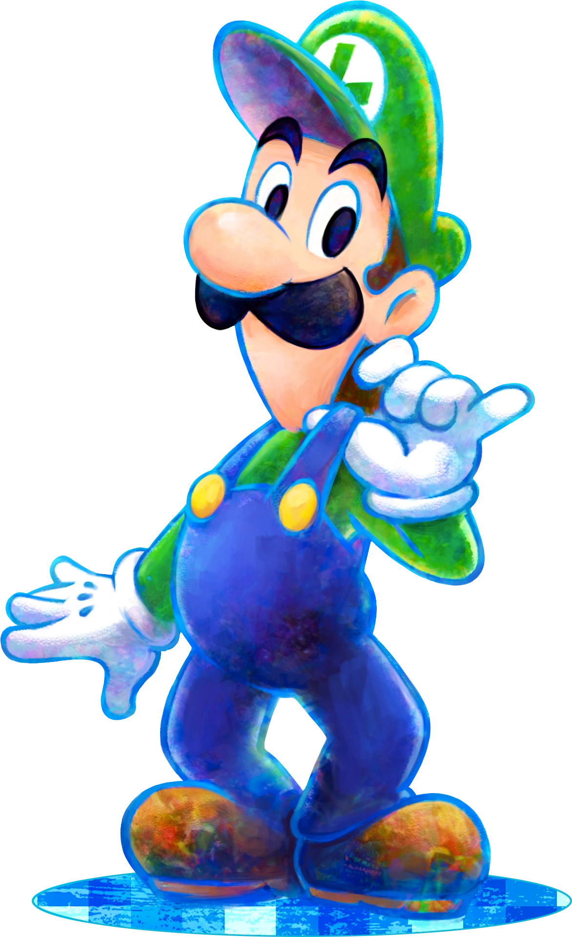 Image - Luigi - Mario & Luigi Dream Team.png | Nintendo 3DS Wiki