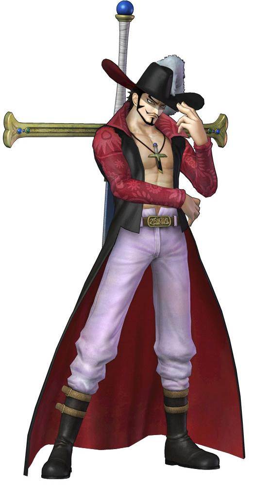 Colar com pingente de Kokuto Yoru - Anime: One Piece - Colar da espada do  Mihawk