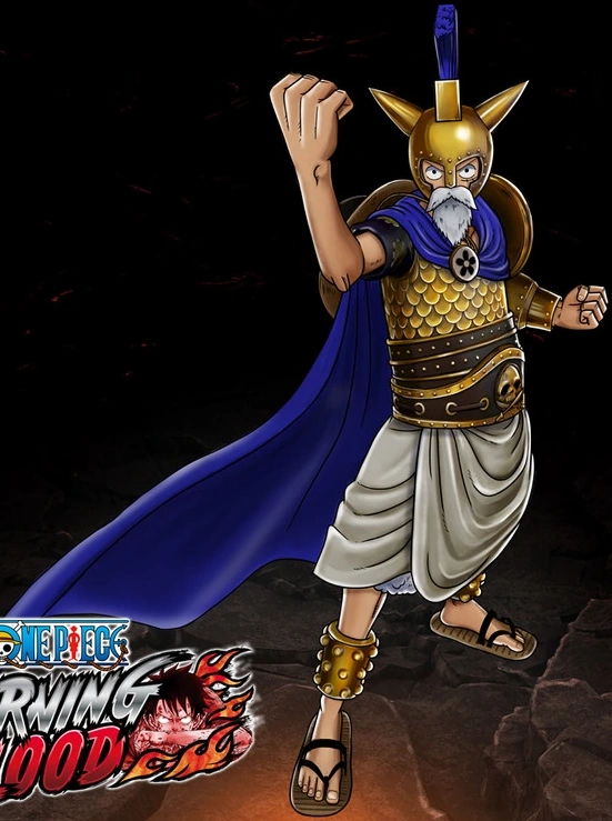 Image One Piece Burning Blood Golden Armor Luffy (Artwork).png One