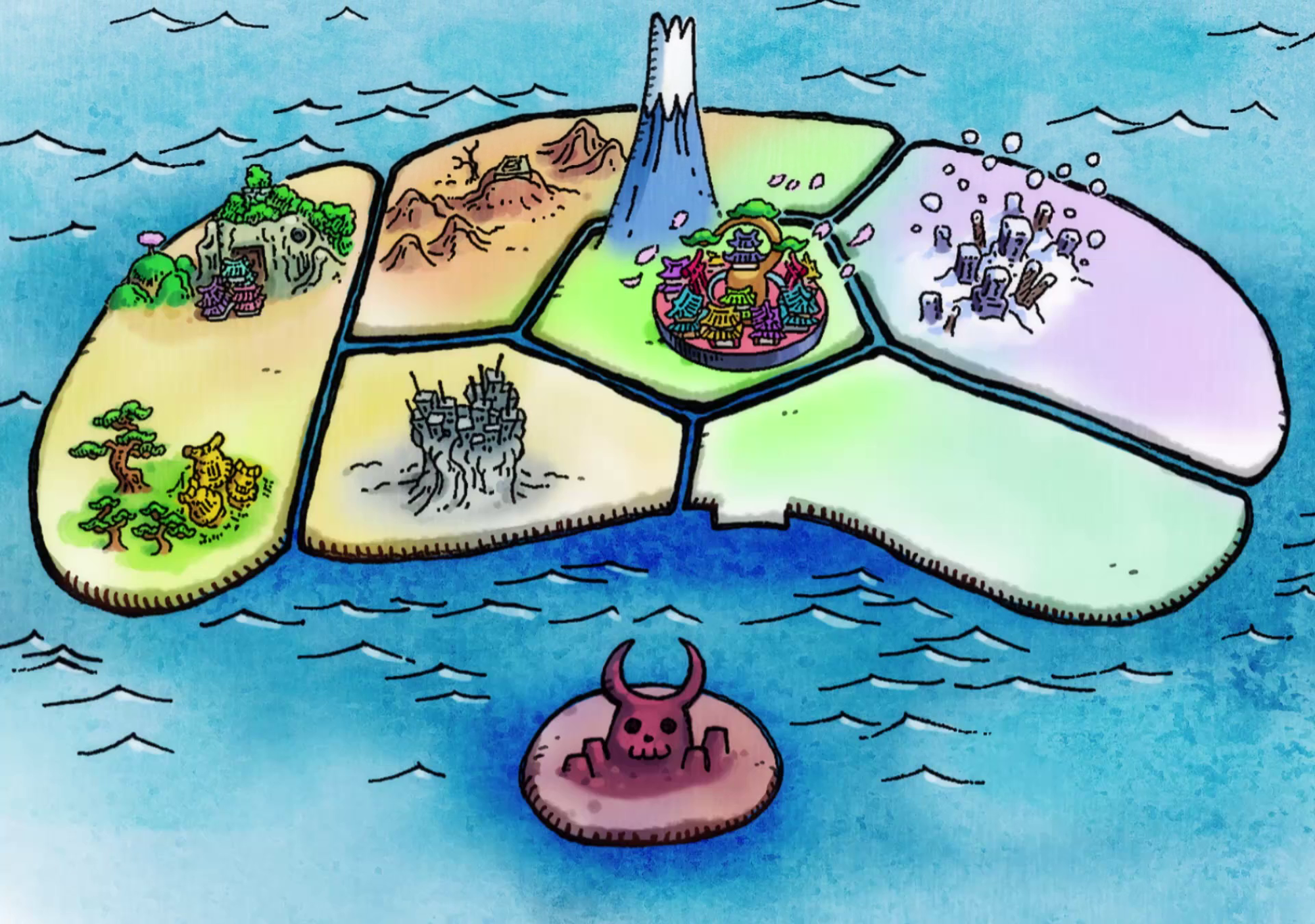 Wano Country One Piece Wiki FANDOM powered by Wikia