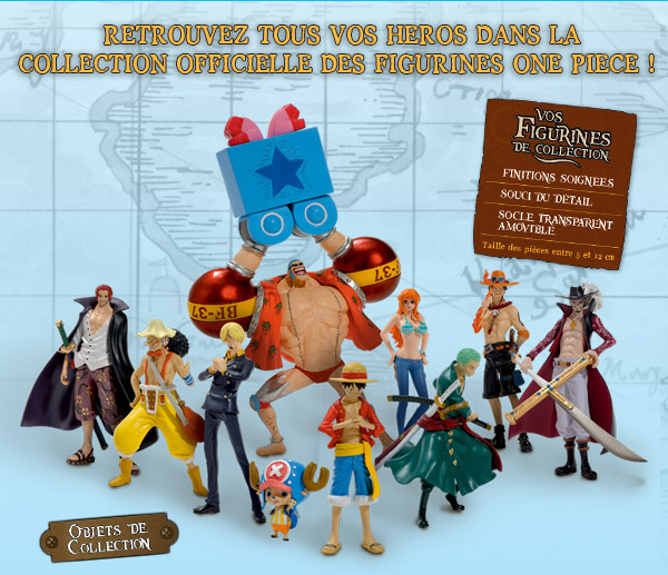 ToyzMag » Des figurines One Piece par Hachette Collection