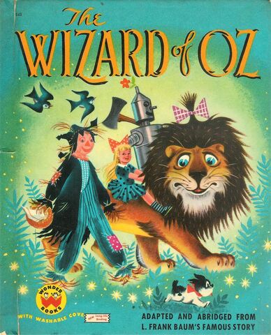 File:The Wizard of Oz book cover (Wonder Books, with washable covers 543).jpg