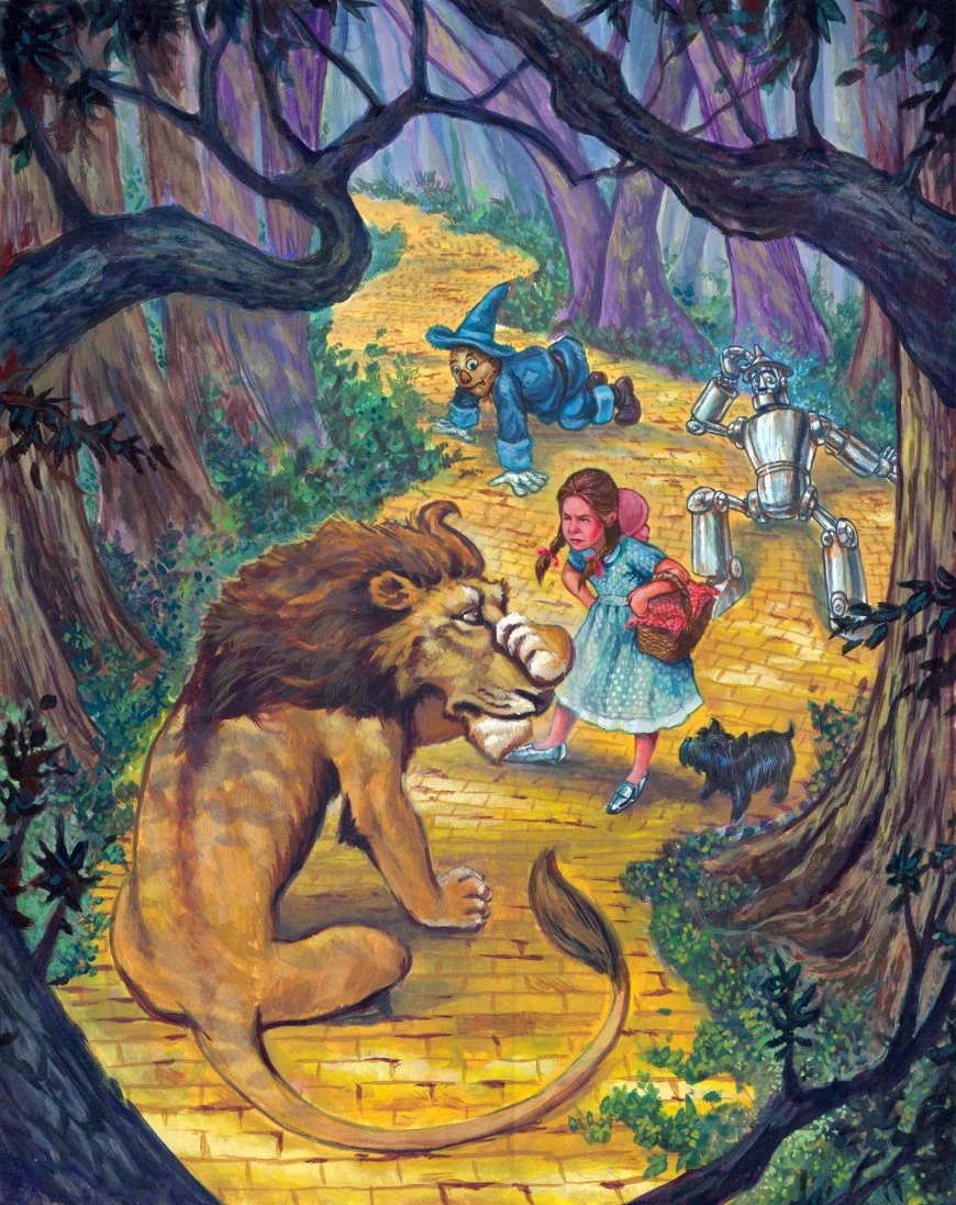 Image - Cowardly-lion-8x10.jpg - Oz Wiki - Wikia