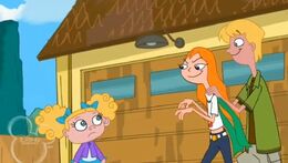 Candace mirando a Suzy