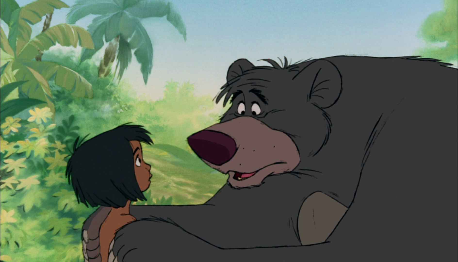 Jungle book Mowgli and Baloo