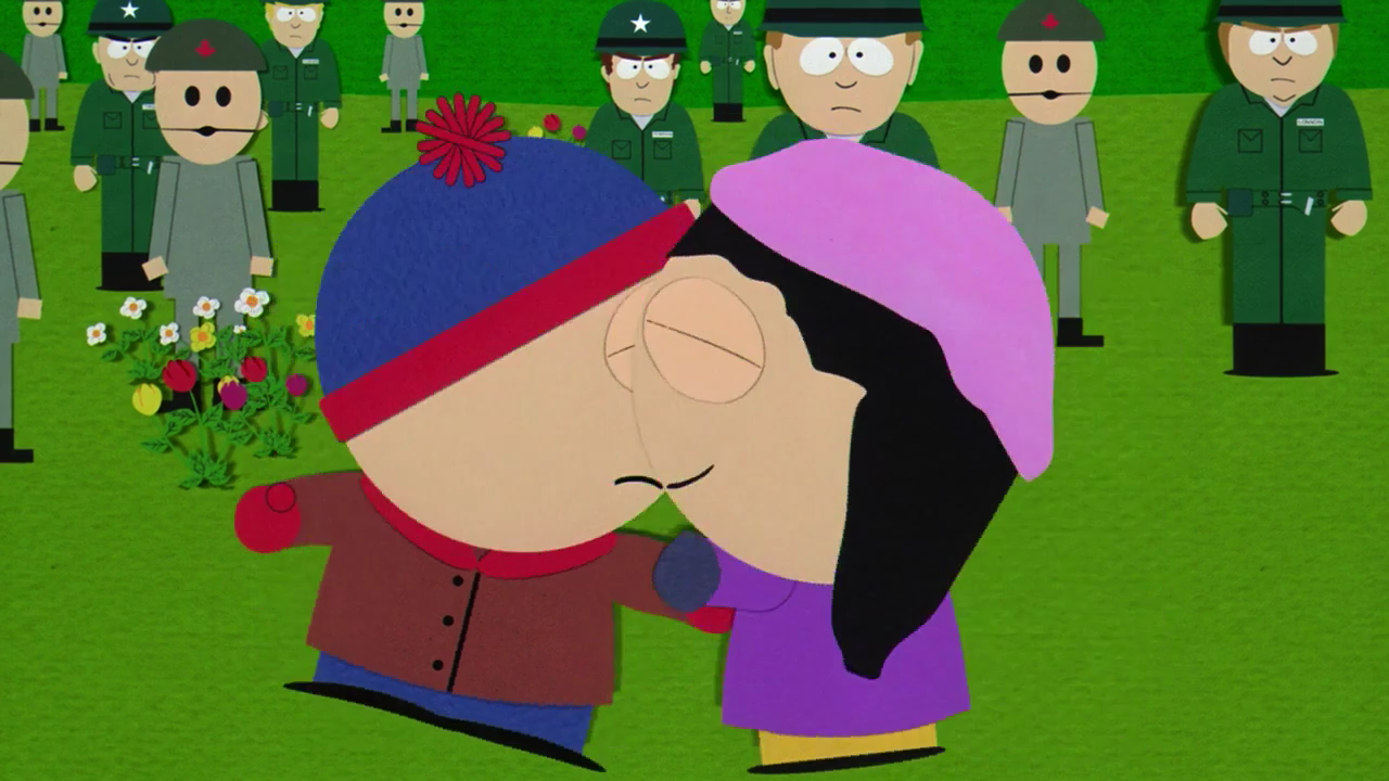 Gallery of South Park Stan And Wendy Kiss.