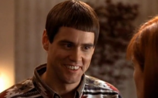 lloyd christmas in tux