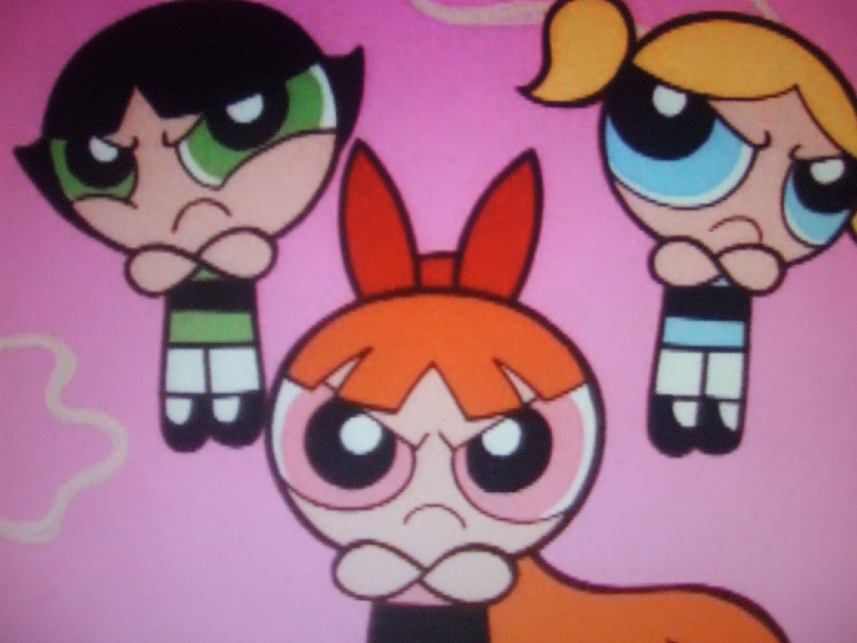 Image result for blossom ppg angry.