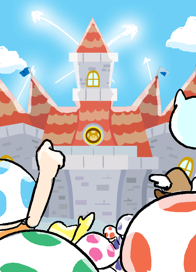 Peach's Castle Paper Mario and the EverClear Night Wiki Fandom