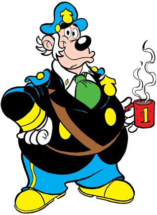 Risultati immagini per gambadi legno disney polizia