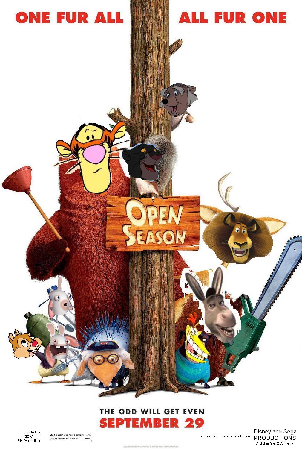 Open Season (Disney and Sega Style) | The Parody Wiki | Fandom powered