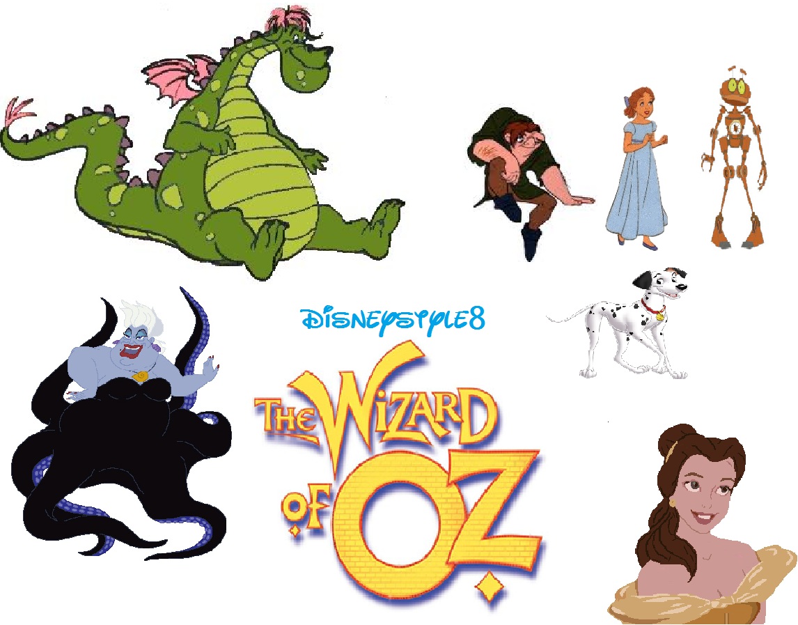 the wizard of oz disneystyle8 style
