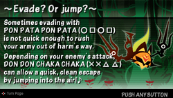 Evade or jump