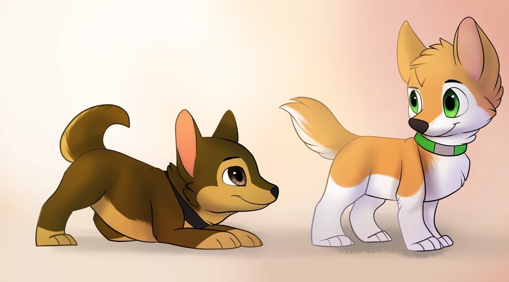 Image AT Fletcher and Chase.jpg PAW Patrol Fanon Wiki Fandom