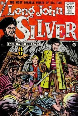 Who is the villainous pirate in the book treasure island
