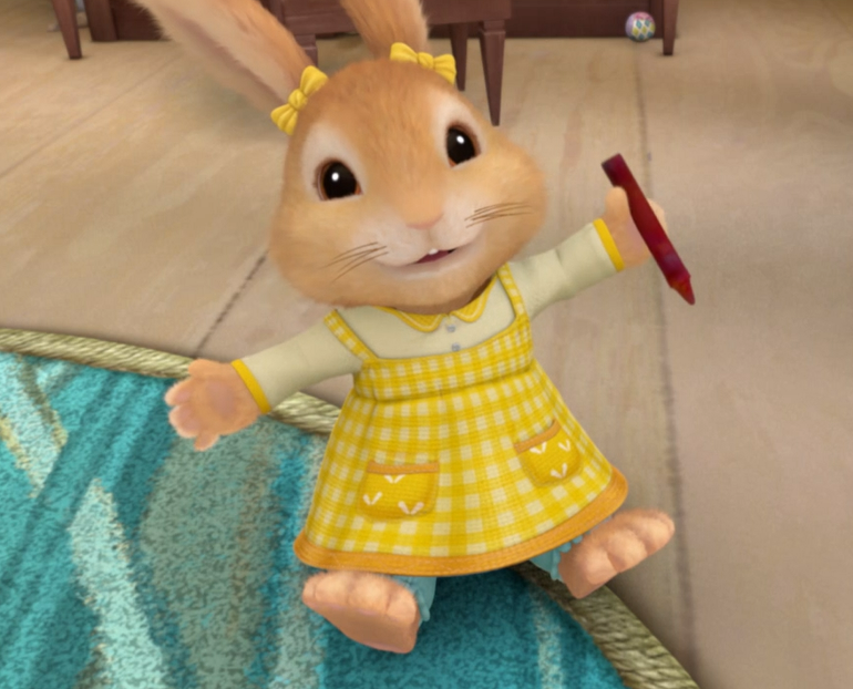 Image - Cotton-Tail-Peter-Rabbit's-Little-Sister.png | Peter Rabbit (TV