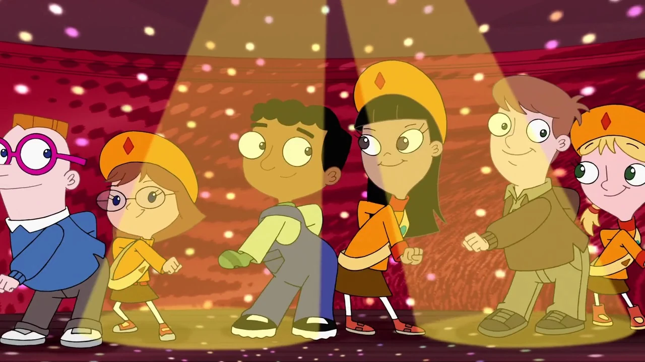 Image Everyone dancing to It's A New Year.jpg Phineas and Ferb Wiki