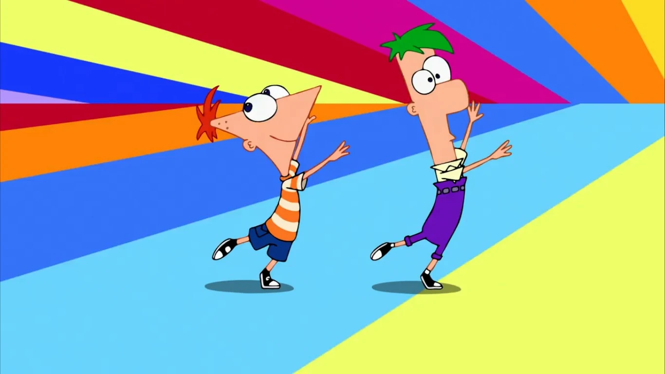 Image Phin and Ferb dancing LIAFH.JPG Phineas and Ferb Wiki