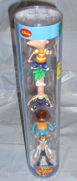 phineas and ferb toy to the world