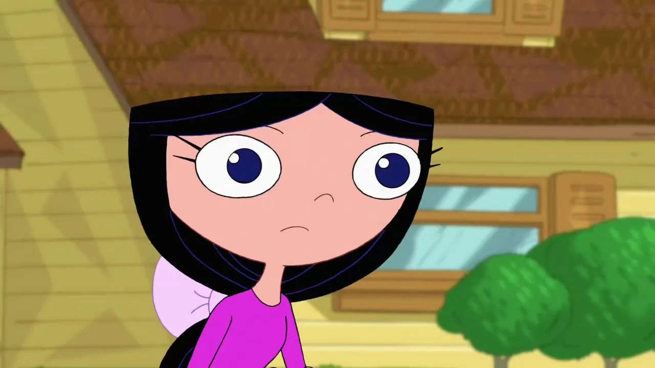 Image Isabella staring at Phineas.JPG Phineas
