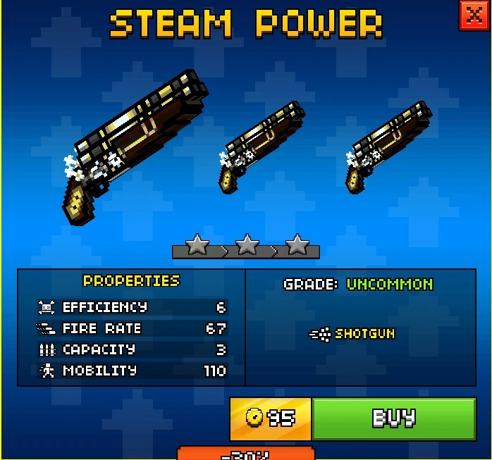 Steam Power (PG3D) Pixel Gun Wiki FANDOM powered by Wikia