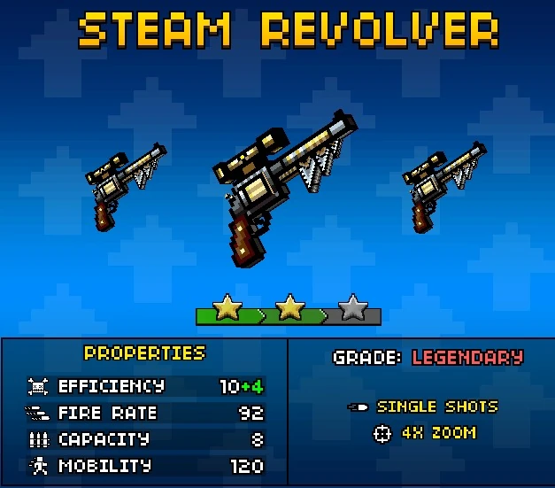 Steam Revolver Up1 (PG3D) Pixel Gun Wiki FANDOM powered by Wikia
