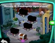 Zombopolis Apocalypse! map
