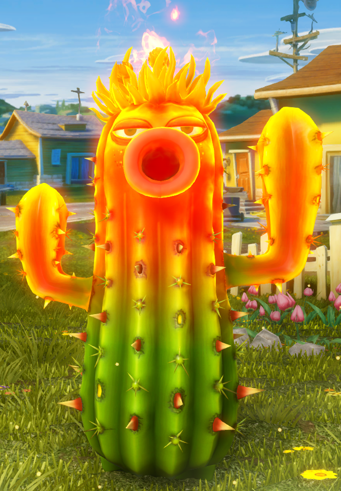 Fire Cactus | Plants vs. Zombies Wiki | FANDOM powered by Wikia