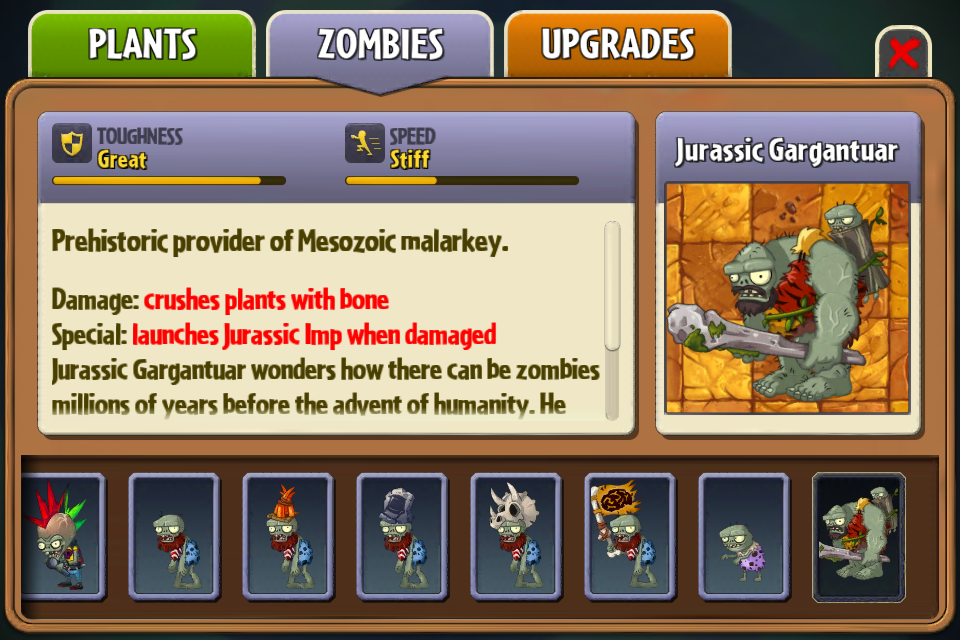 Jurassic Gargantuar Plants vs. Zombies Wiki FANDOM powered by Wikia
