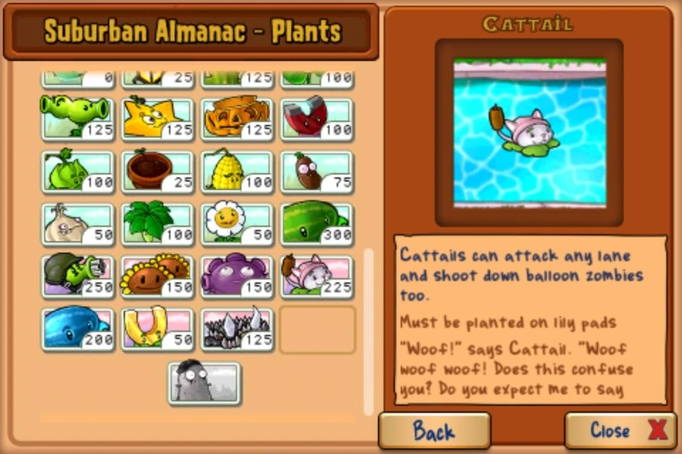 Cattail/Gallery Plants vs. Zombies Wiki Fandom powered by Wikia