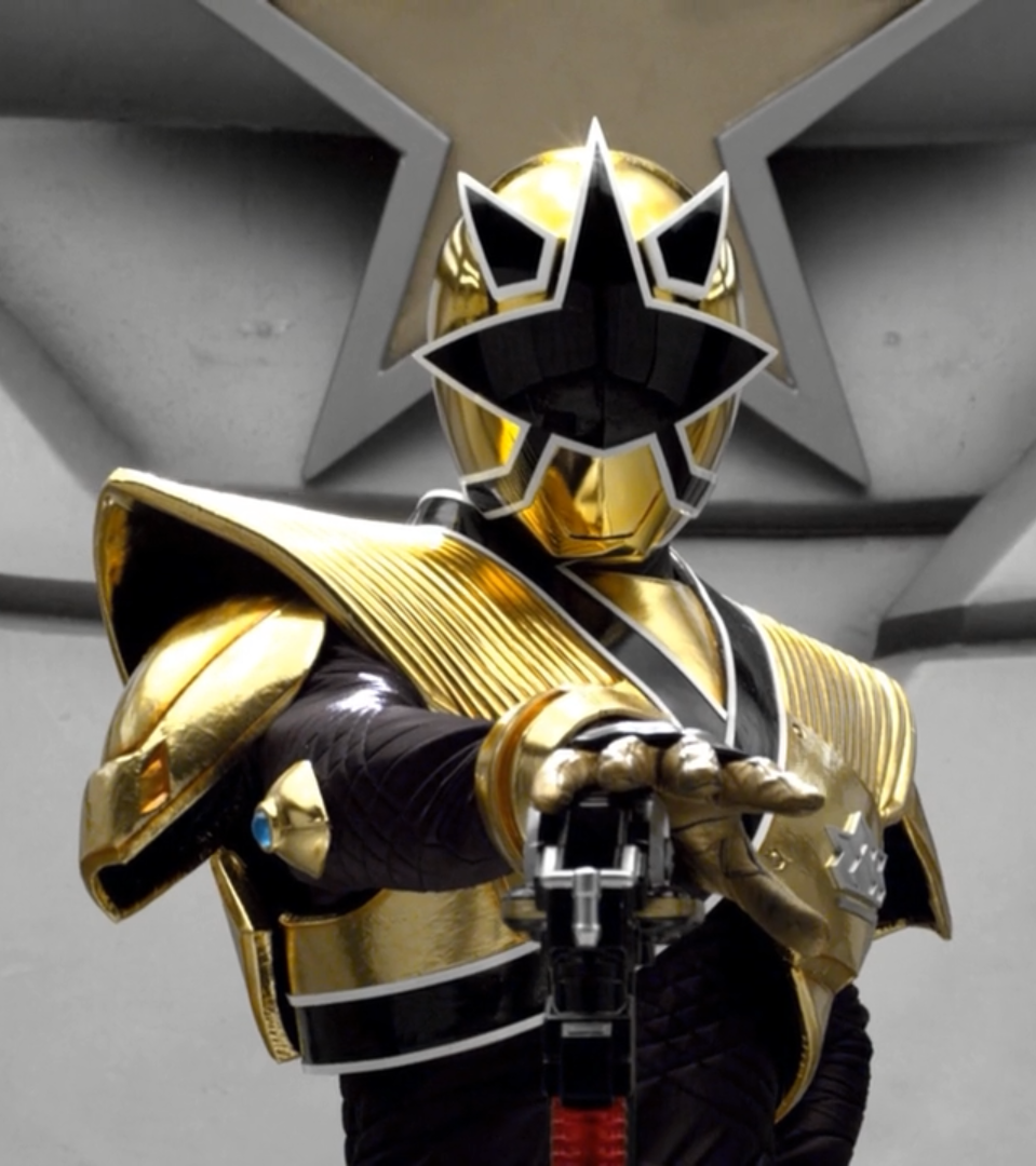 white gold power ranger