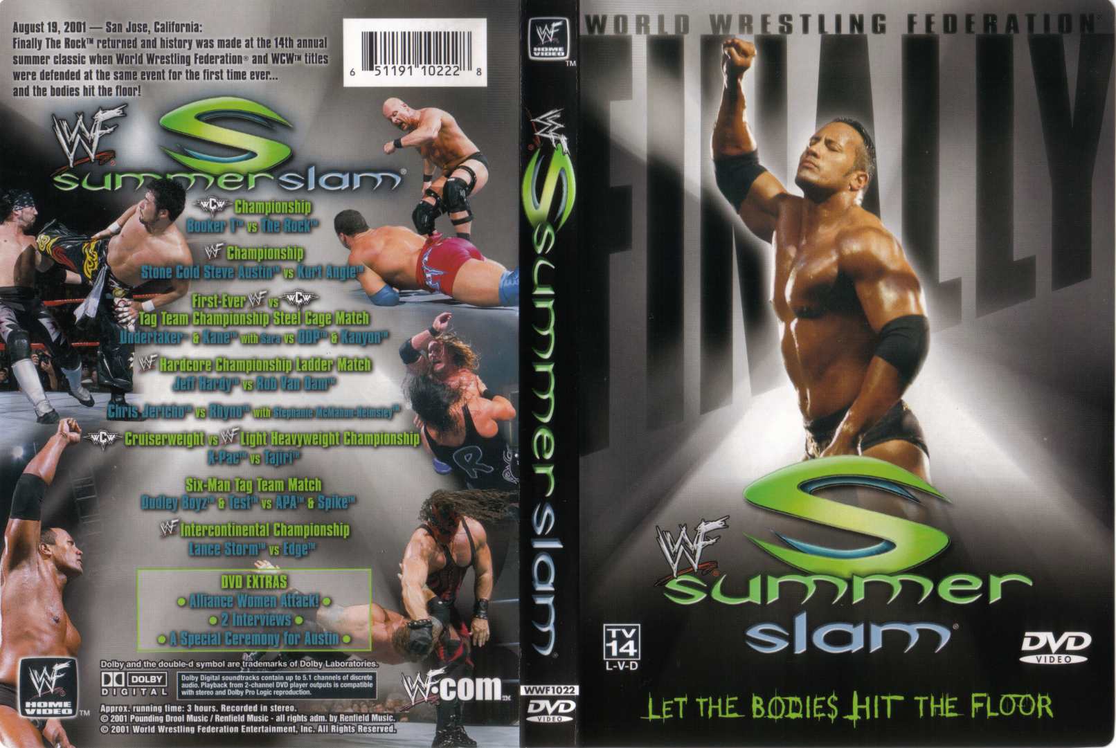 Image result for SummerSlam 2001 poster