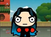 Garu with long hair