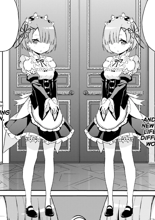 Image Rem and Ram Daisshou Manga 1.png ReZero Wiki FANDOM powered by Wikia