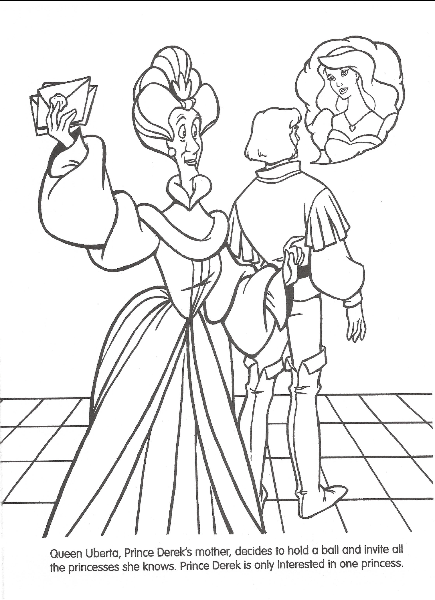 Swan Princess Coloring Pages Image Swan Princess official coloring page 18png