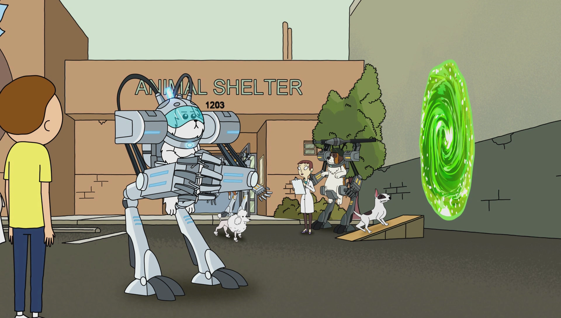 Dog Dimension Rick and Morty Wiki FANDOM powered by Wikia