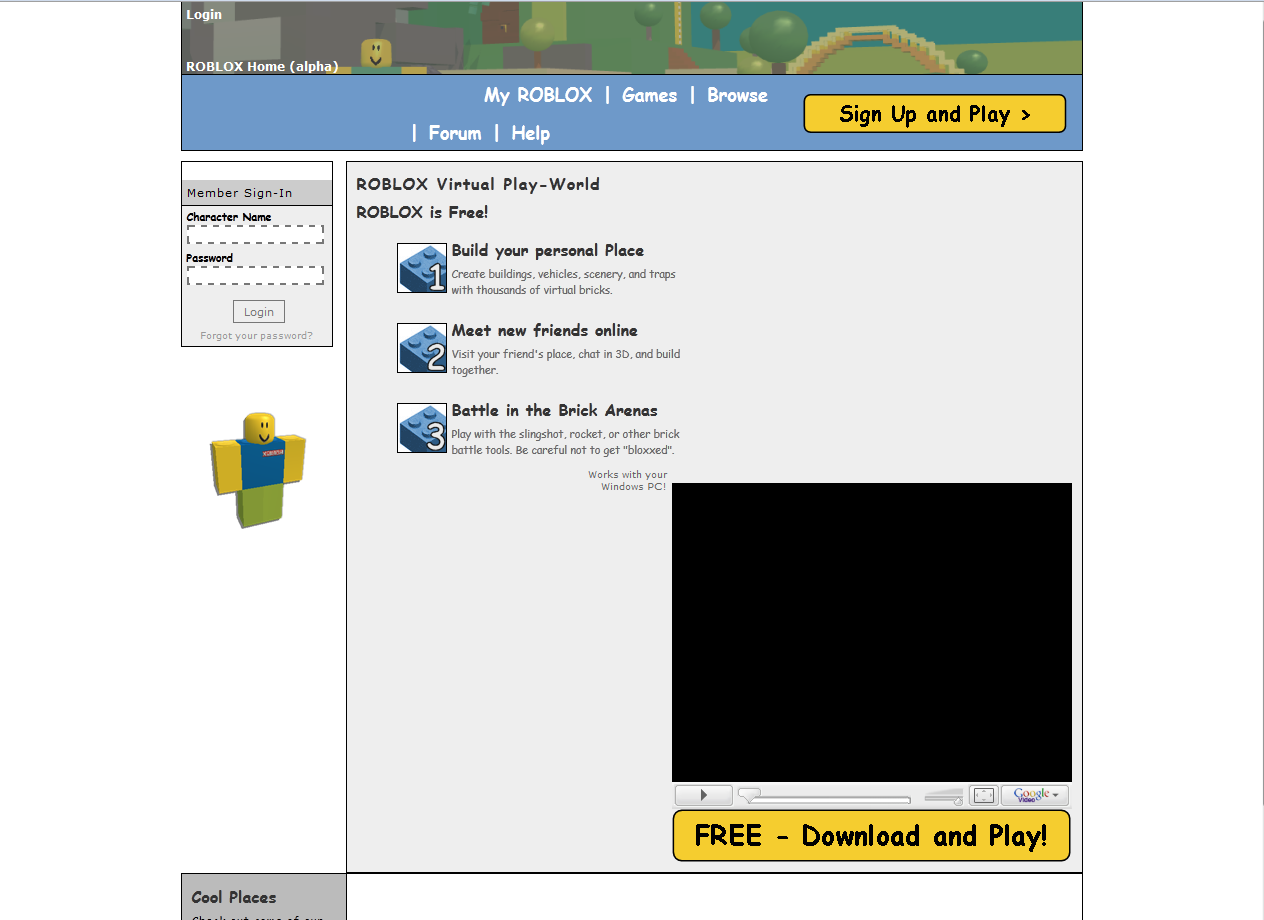 Roblox Login Desktop Site