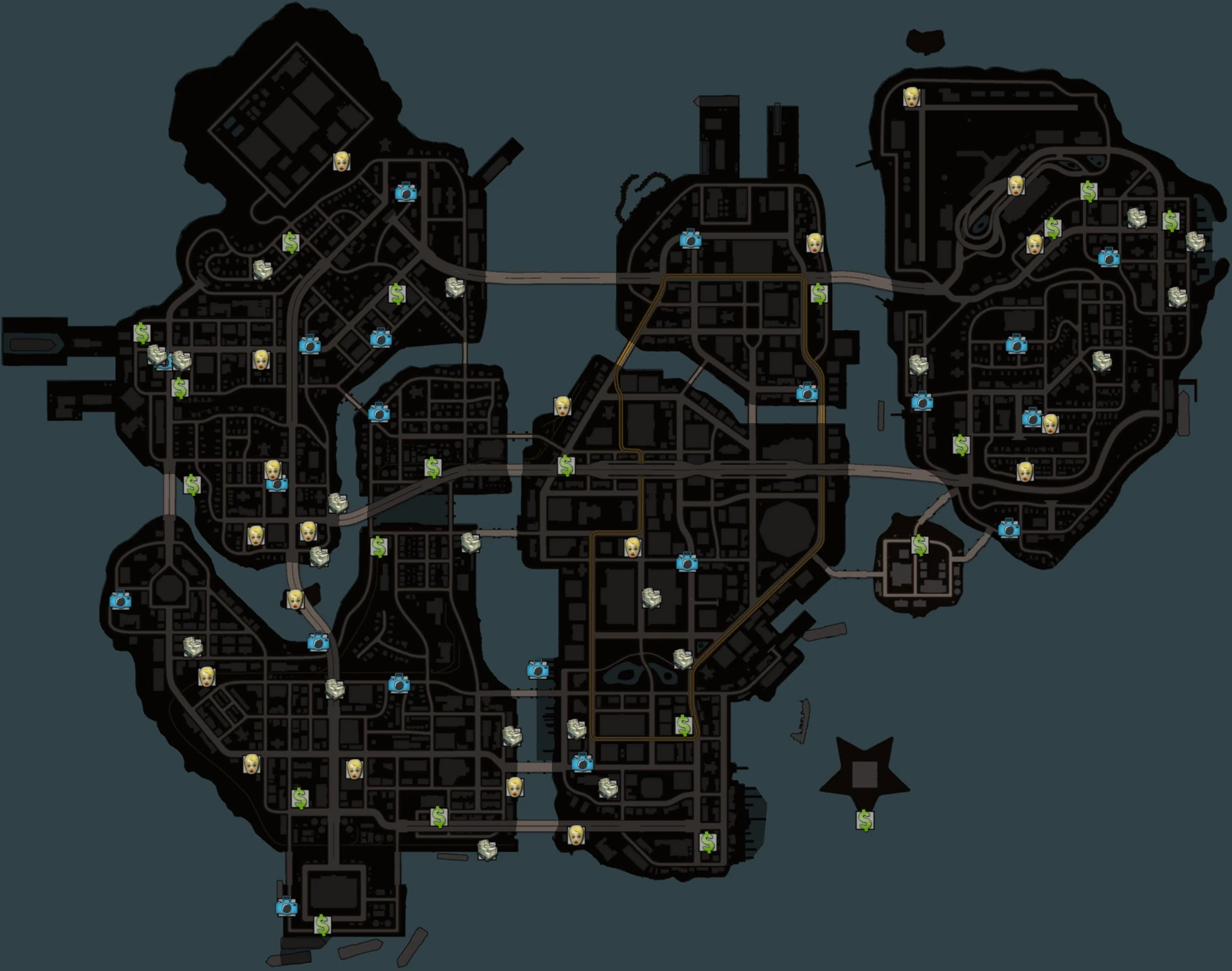 Image SRTT collectibles map.png Saints Row Wiki Fandom powered by