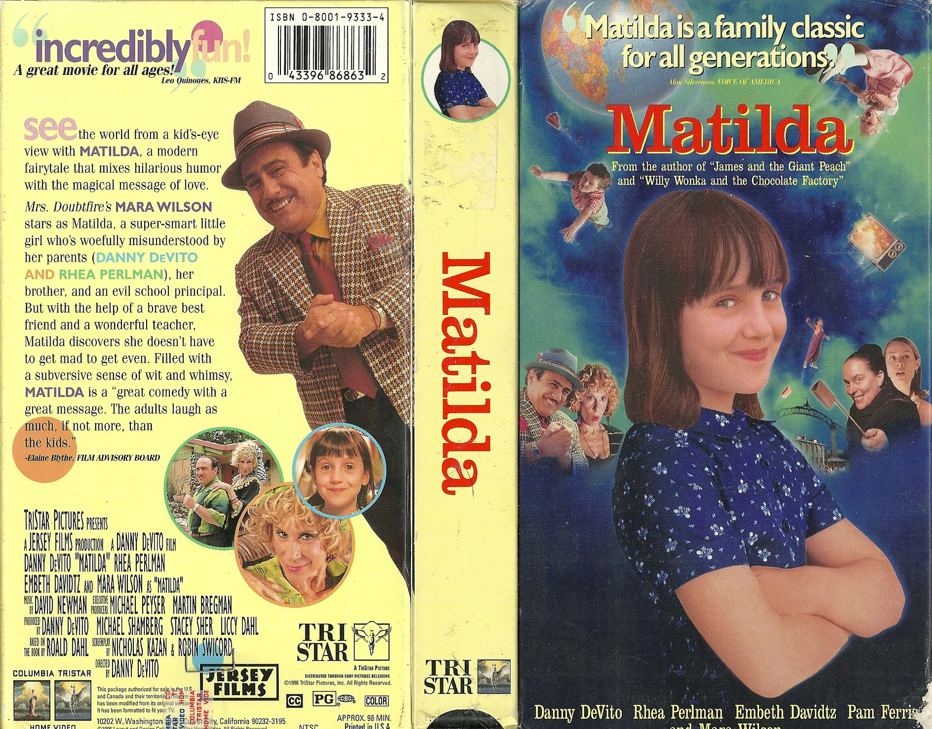 Opening To Matilda 1996 VHS (Burger King Print) Scratchpad Fandom