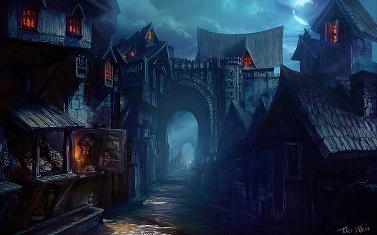 Painting On Wall Of Castle Changes At Night Painting On Wall Of Castle Changes At Night