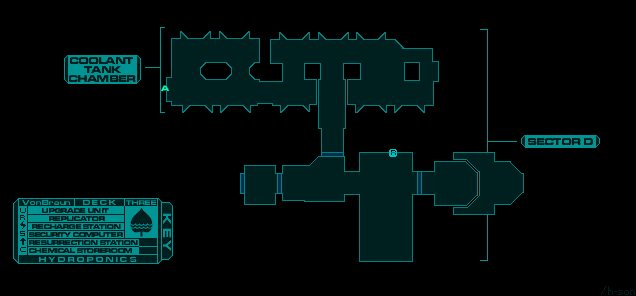 system shock 2 walkthrough with map